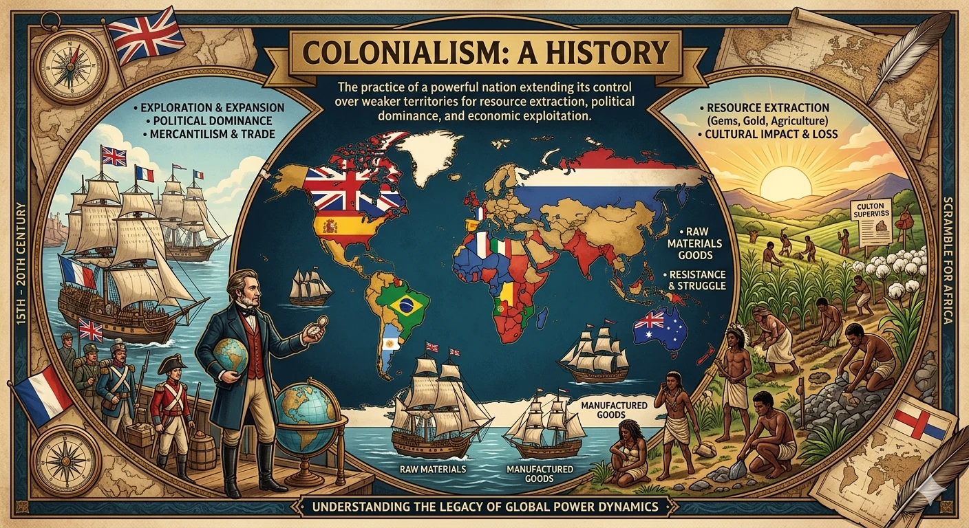 Colonization of the Subcontinent timeline class 8 history APSACS