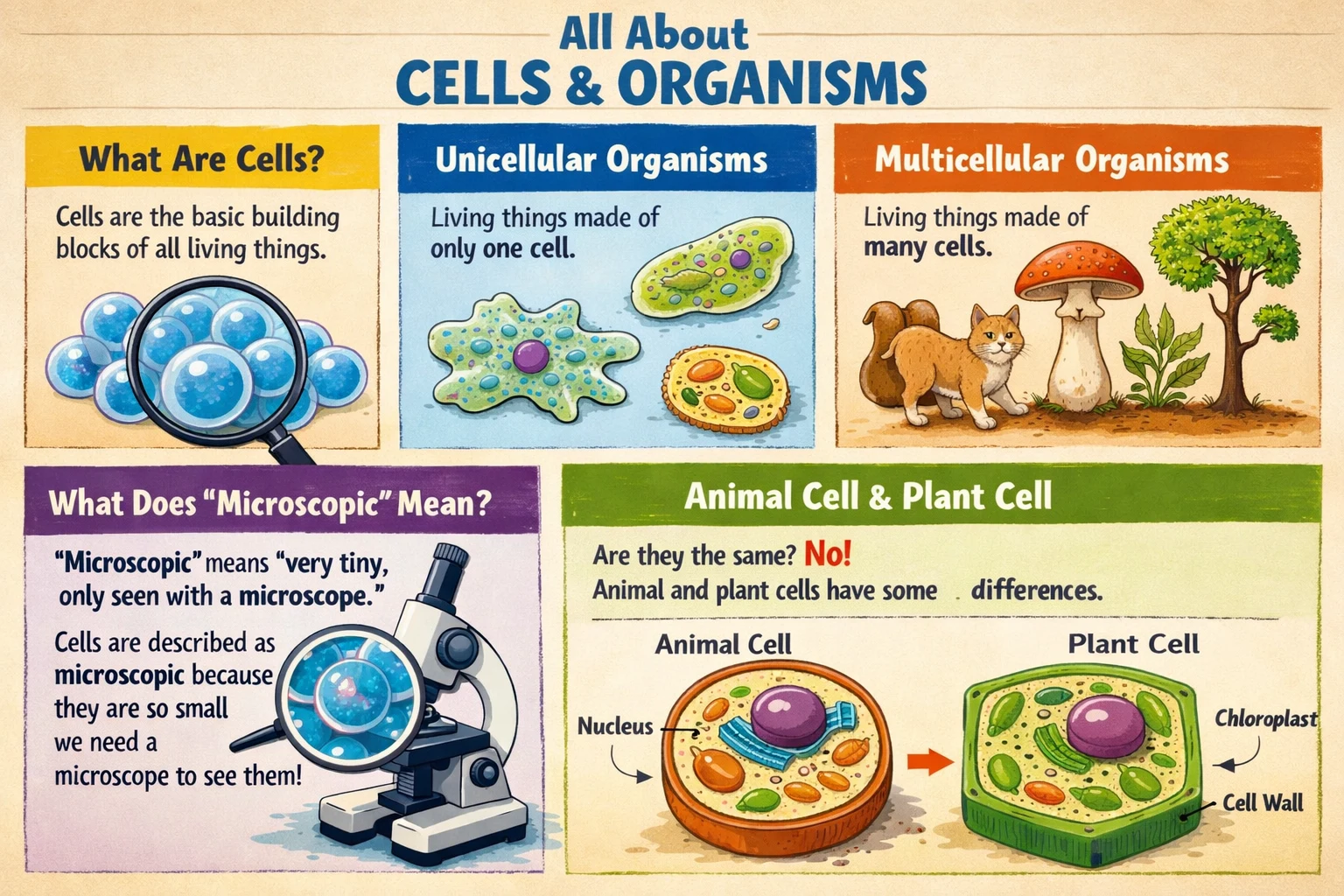 Animal cell structure organelles class 6 science APSACS