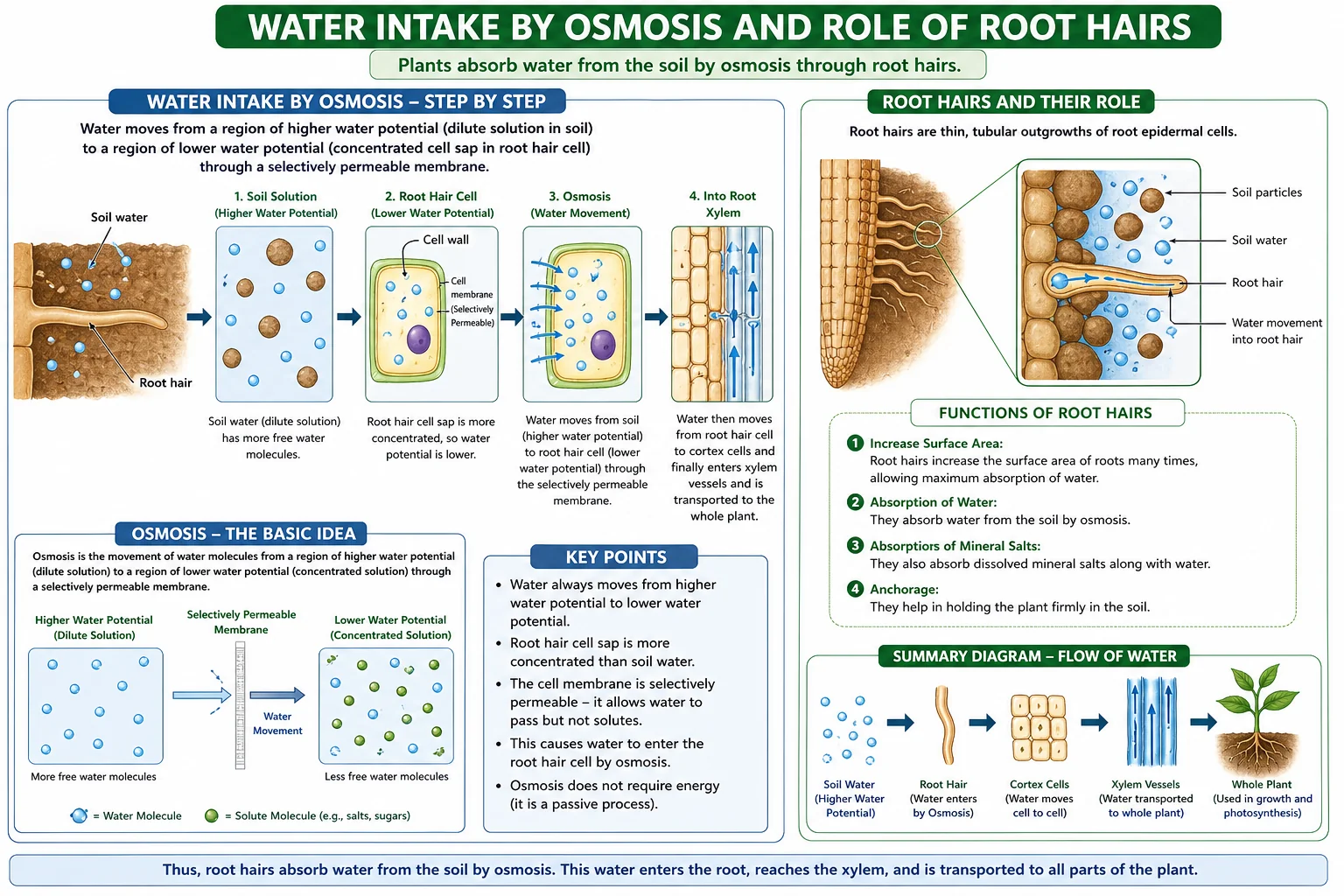 Photosynthesis process diagram CO2 water glucose oxygen Class 7